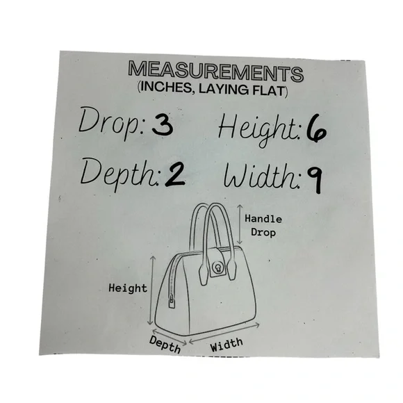 LIZ CLAIBORNE Crazy Horse Vintage Red Mock Croc Mini Satchel OS - Picture 11 of 11